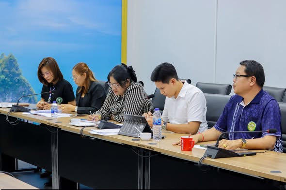 ✨การประชุมเตรียมงาน "Chiewlarn Healty นายอำเภอชวนเดิน - วิ่ง NCDs หายได้ SEASON #3 ร่วมสร้าง "WELL-BEING HEALTHY SPAN รองรับสังคมผู้สูงอายุ "